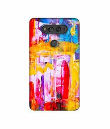 Amazon Brand - Solimo Designer Multicolor Canvas Paint 3D Printed Hard Back Case Mobile Cover for LG V20