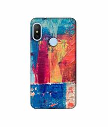 Amazon Brand - Solimo Designer Randam Color Mixing 3D Printed Hard Back Case Mobile Cover for Xiaomi Redmi 6 pro