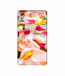 Amazon Brand - Solimo Designer Rose Petals 3D Printed Hard Back Case Mobile Cover for Sony Xperia X