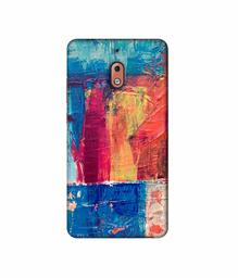 Amazon Brand - Solimo Designer Randam Color Mixing 3D Printed Hard Back Case Mobile Cover for Nokia 2.1