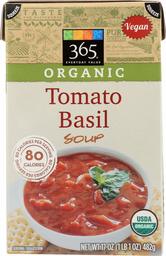 365 Everyday Value, Organic Tomato Basil Soup, 17 oz