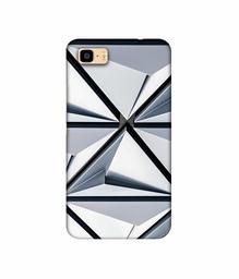 Amazon Brand - Solimo Designer Hexagon Texture 3D Printed Hard Back Case Mobile Cover for Asus Zenfone 3S Max