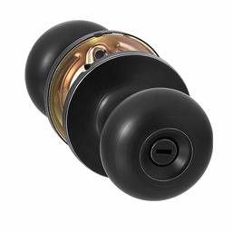 AmazonBasics Privacy Knob - Round - Matte Black