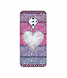 Amazon Brand - Solimo Designer Stone Heart 3D Printed Hard Back Case Mobile Cover for Vivo S1 Pro