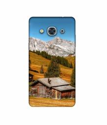 Amazon Brand - Solimo Designer Hut 3D Printed Hard Back Case Mobile Cover for Samsung Galaxy J3 Pro