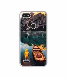 Amazon Brand - Solimo Designer Lake View UV Printed Soft Back Case Mobile Cover for Tecno Camon iSky