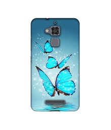 Amazon Brand - Solimo Designer Flying Butterflies UV Printed Soft Back Case Mobile Cover for Asus Zenfone 3 Max ZC520TL