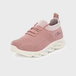 Klepe Girl's Pink Running Shoes-4 UK (36 EU) (5 Kids US) (KD/KPK-02/PNK)