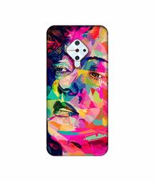 Amazon Brand - Solimo Designer Multicolor Lady Vector 3D Printed Hard Back Case Mobile Cover for Vivo S1 Pro