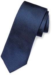 Buttoned Down 100% Silk Tie neckties, navy, X-Long