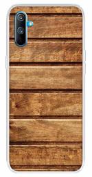 Amazon Brand - Solimo Designer Multicolor Wooden Design Printed Soft Back Case Mobile Cover for Realme C3