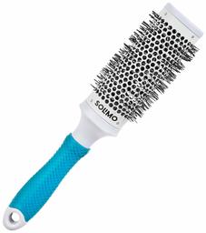 Amazon Brand - Solimo Ceramic Barrel Hair Brush, 44 mm, (White)