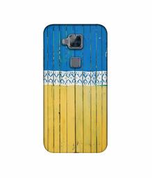 Amazon Brand - Solimo Designer Wooden Pattern 3D Printed Hard Back Case Mobile Cover for Huawei G8