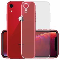 Amazon Brand - Solimo Anti Dust Plug Mobile Cover (Soft & Flexible Back case), for Apple iPhone XR (Transparent)