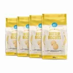 Amazon-Marke: Happy Belly - Butterkeks, 4x280g