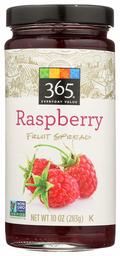 365 Everyday Value, Raspberry Fruit Spread, 10 oz