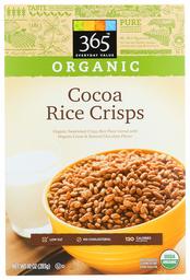 365 Everyday Value, Organic Cocoa Rice Crisps, 10 oz