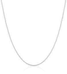 Collana sottile in argento sterling da 0,6 mm,Kl574p Sweatshirt - Bambini,18 Inches