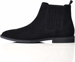 find. Men's Atwood Chelsea Boots, Black, US 10