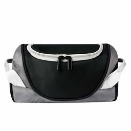 Eono Essentials Men's Sport Travel Overnight Wash Gym Toiletry Shaving Bag with Carry Handle Black