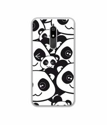 Amazon Brand - Solimo Designer Panda Texture UV Printed Soft Back Case Mobile Cover for Micromax Canvas Infinity Pro