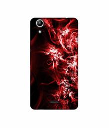 Amazon Brand - Solimo Designer Reddish Pattern 3D Printed Hard Back Case Mobile Cover for Micromax Canvas Selfie 2 Q340