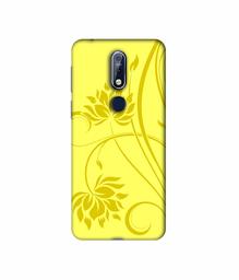 Amazon Brand - Solimo Designer Sunflower Pattern 3D Printed Hard Back Case Mobile Cover for Nokia 7.1