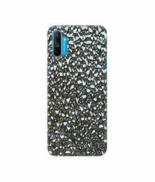 Amazon Brand - Solimo Designer Foil Paper Texture 3D Printed Hard Back Case Mobile Cover for Realme C3