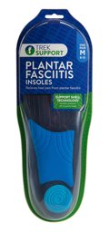 Trek Support Plantillas para fascitis plantar, para hombres, talla 8 – 13, 1 par