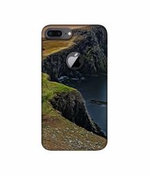 Amazon Brand - Solimo Designer Mountain Valley 3D Printed Hard Back Case Mobile Cover for Apple iPhone 8 Plus (with Logo Cut)