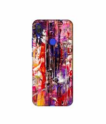 Amazon Brand - Solimo Designer Mashup of Multicolor 3D Printed Hard Back Case Mobile Cover for Xiaomi Redmi Note 7 Pro