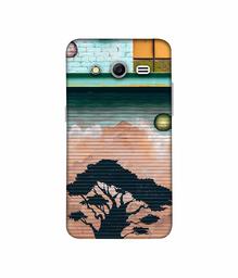 Amazon Brand - Solimo Designer Tree Painting 3D Printed Hard Back Case Mobile Cover for Samsung Galaxy Core 2 G355H