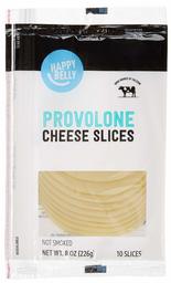 Amazon Brand - Happy Belly Sliced Provolone Cheese, 10 Slices, 8 Ounce