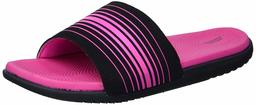 Amazon Essentials Girls' Evelyn Flat Sandal, Pink, 6 M US Big Kid