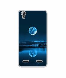 Amazon Brand - Solimo Designer Moon Pattern Print UV Printed Soft Back Case Mobile Cover for Lenovo A6000