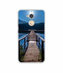 Amazon Brand - Solimo Designer Wooden Beach UV Printed Soft Back Case Mobile Cover for Gionee S6 Pro