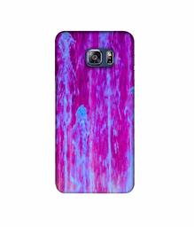 Amazon Brand - Solimo Designer Pink Color Fall 3D Printed Hard Back Case Mobile Cover for Samsung Galaxy S6 Edge Plus