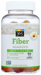 365 EVERYDAY VALUE Fiber Gummy, 90 CT