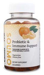 Amazon Brand - Solimo Probiotic & Immune Support, 2 Billion CFU with 25 mg Echinacea per Serving (2 Gummies), 50 Gummies