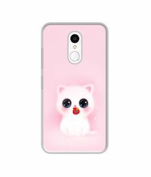 Amazon Brand - Solimo Designer Kitty UV Printed Soft Back Case Mobile Cover for Spice V801