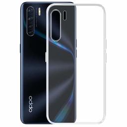 Amazon Brand - Solimo Soft & Flexible Back Phone Case for Oppo F15 (Transparent)