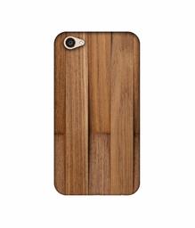 Amazon Brand - Solimo Designer Wooden Art UV Printed Soft Back Case Mobile Cover for Vivo V5 Plus