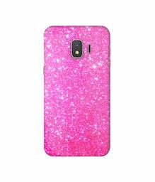 Amazon Brand - Solimo Designer Pink Sparkle 3D Printed Hard Back Case Mobile Cover for Samsung Galaxy J2 Core