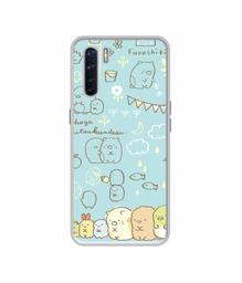 Amazon Brand - Solimo Designer Random UV Printed Soft Back Case Mobile Cover for Oppo F15