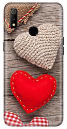 Amazon Brand - Solimo Designer Heart Design 3D Printed Hard Back Case Mobile Cover for Realme 3 / Realme 3i