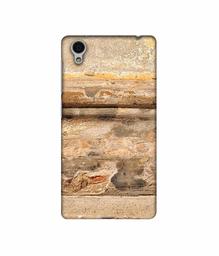 Amazon Brand - Solimo Designer Rushed Marble 3D Printed Hard Back Case Mobile Cover for Vivo Y51L