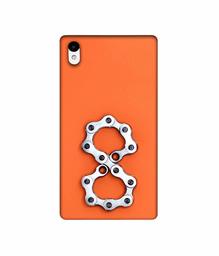 Amazon Brand - Solimo Designer Number Eight 3D Printed Hard Back Case Mobile Cover for Sony Xperia Z2