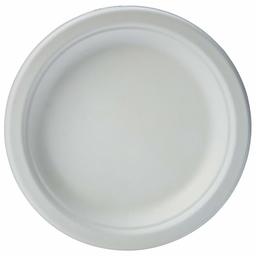 AmazonBasics Disposable Plates, Eco-Friendly Compostable and Biodegradable, 16 cm, Pack of 250