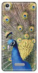 Amazon Brand - Solimo Designer Peacock Design 3D Printed Hard Back Case Mobile Cover for Lava Pixel V1