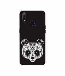 Amazon Brand - Solimo Designer Panda Illustrator 3D Printed Hard Back Case Mobile Cover for Realme 3 Pro